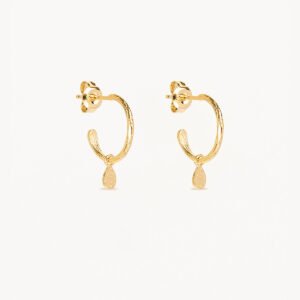 18k Gold Vermeil Grace Hoops