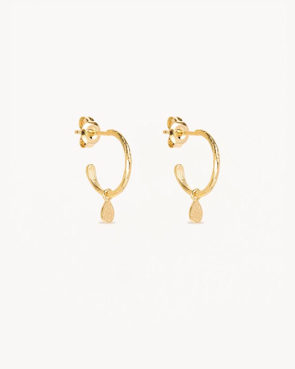 18k Gold Vermeil Grace Hoops